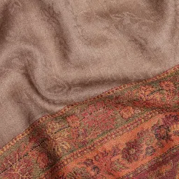 pashtush Women's Wool Self Reversible Stole Floral Jacquard Design, Silk-Fine Wool, Scarfs, Shawls, Stoles, Wraps (size 70 x 200 cm) … image 4