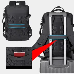 MERISHOPP Water Resistant Hiking Rucksack Casual Daypack for Boys Girls Hiking Weekend image 3