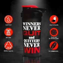 cool indians Combo Premium My Gym Bag & Shaker Bottle with Wrist Band | Protein Shaker Bottle 700 ml | Sports & Fitness Bag | Wrist Support Gym Band Men and Women (Red) image 4