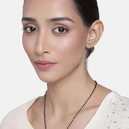 Estele Gold-Toned & Black Gold-Plated Necklace-picture-17