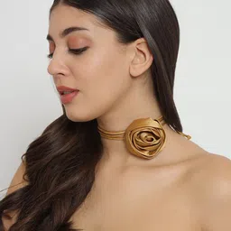 DEPANO Satin Flower Chokers-image-64