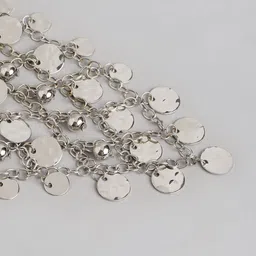 RICHEERA Women Silver-Plated Necklace image 2