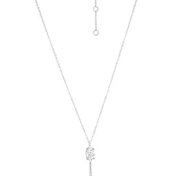 MINUTIAE Silver-Plated Stone Studded Necklace image 4