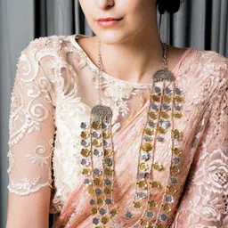 ODETTE Layered Statement Necklace image 2