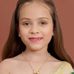 Ruby Raang Girls Gold-Plated Necklace image 1