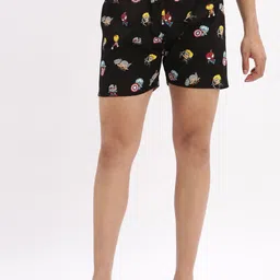 SHOWOFF Avengers Printed Cotton Boxers AM-149-1_Black-picture-30