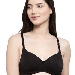 groversons paris beauty GROVERSONS Woman Black Paris Beauty Lightly Padded T-Shirt Bra-picture-24