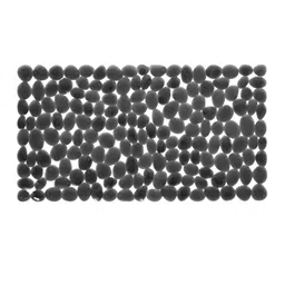 OBSESSIONS Black Cobble Shower Mat image 3