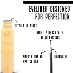 Adbeni Ultimate Water Proof Liquid Eyeliner - 5ml - Black image 3