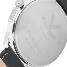 WROGN Men Brass Dial & Black Straps Analogue Watch WR-6601-Black image 5