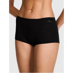 victoria's secret intimates Victoria's Secret PINK Cotton Boyshort Panty - Black-picture-22