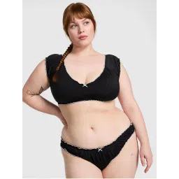 victoria's secret intimates Victoria's Secret Women Black Polyamide Bikini Top-picture-10