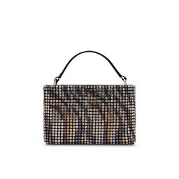 Lavie Luxe Multi-Color Stone Embellished Handheld Bag with Detachable Strap image 4