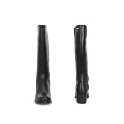 Delize Black Women Knee High Casual Boots image 5