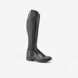 Adult Horse Riding Leather Jodhpur Boots 560 Black-image-33