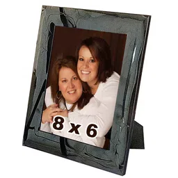 elegant arts and frames Black Metal Wall Hanging/Table Top Photo Frame image 2