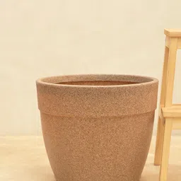 UGAOO Barca Stone finish Round Planter image 4