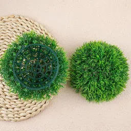 Homesake Green 2-Pieces Artificial Flowers With Pot-picture-36