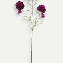Pure Home and Living Purple Carnation Artificial Flowers image 5