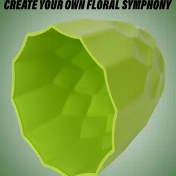 Kuber Industries White & Green 3 Pieces Flower Planters image 3