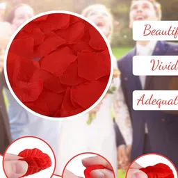 BS AMOR 1200-Pieces Artificial Rose Petals image 5