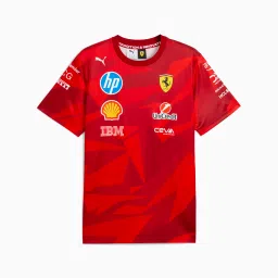 puma Scuderia Ferrari Team Vegas Men's Collar Tee image 4