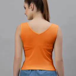 Friskers Pack of 2 Sleeveless Cotton Tops image 3