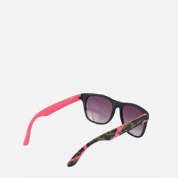 PASSION PETALS Kids Polarised & UV Protected Lens Wayfarer Sunglasses 11-14pinksunglasses image 3
