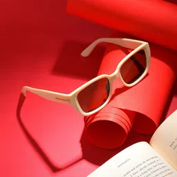 HAUTE SAUCE by  Campus Sutra Women Lens & Rectangle Sunglasses With UV Protected Lens image 1