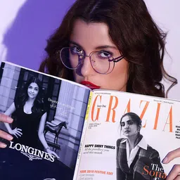 LULU & SKY Women Round Sunglasses 9120-ROS image 1