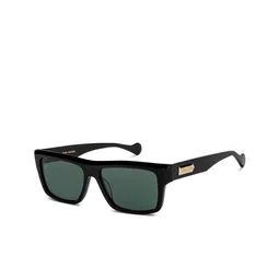 John Jacobs Unisex Rectangle Sunglasses with UV Protected Lens 216876-picture-36