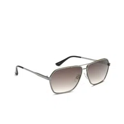 IDEE Men Aviator Sunglasses with UV Protected Lens IDS3134C5SG-image-10
