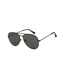 Vincent Chase Unisex Grey Lens & Black Aviator Sunglasses with Polarised Lens-picture-49