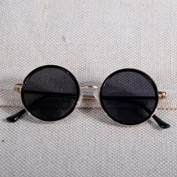 DukieKooky Unisex Kids Round Sunglasses with UV Protected Lens-picture-29