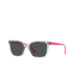 vogue eyewear vogue Women Square Sunglasses With UV Protected Lens 8056597826303-Grey-picture-40