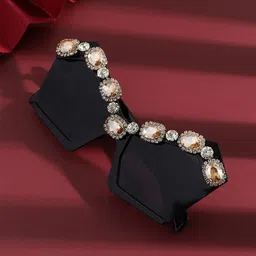 HAUTE SAUCE by  Campus Sutra Women Embellished Sunglasses AAWP23_SOHISG9118-picture-29