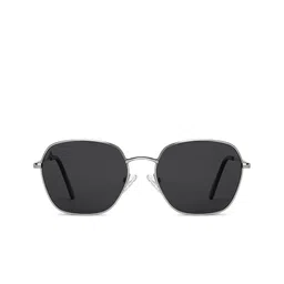 Vincent Chase Unisex Grey Lens & Gunmetal-Toned Other Sunglasses with UV Protected Lens image 4