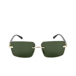 AISLIN Unisex Rectangle Sunglasses ES_13349-89-AS-8577-G15-GLBK-RT-G15 image 4