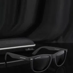 Eyewearlabs Unisex Square Sunglasses With Polarised and UV Protected Lens ELCAtomSC1EL1058 image 5