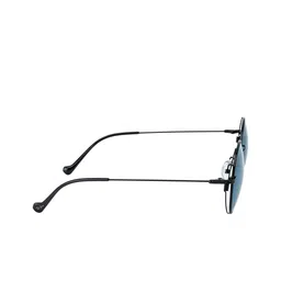 Ted Smith Women Green Lens & Black Round Sunglasses with UV Protected Lens TS-9068S_BLK image 3