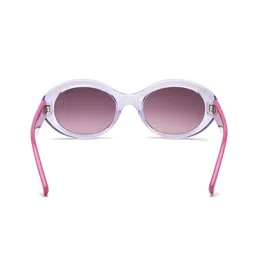 IDEE Women Oval Sunglasses with UV Protected Lens IDS3116C2SG image 2