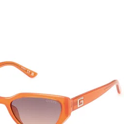 GUESS Women Cateye Sunglasses with UV Protected Lens GUS79105244FSG image 2