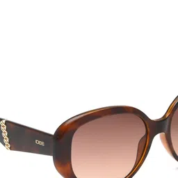 IDEE Women Oval Sunglasses with UV Protected Lens IDS3058C1SG image 2