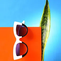 HAUTE SAUCE by Campus Sutra Women Purple Lens & White & Black Cateye Sunglasses-picture-19