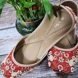 Fulkari Women Printed Ethnic Ballerinas Flats-picture-21