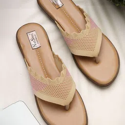 NATSHUZ Women One Toe Flats-picture-38