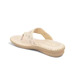 XE Looks Textured Doctor Ortho Open Toe Flats image 4