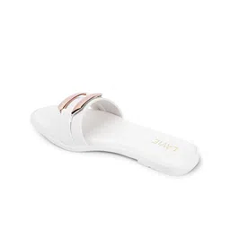 Lavie Embellished Open Toe Flats image 4