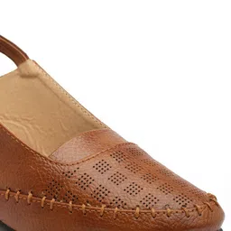 DEAS Textured Leather Mules With Backstrap image 4