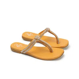 BLINDER Embellished T-Strap Flats image 2